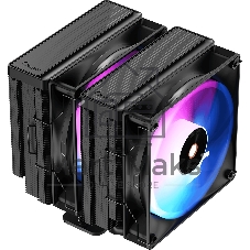 Кулер Ocypus Delta A62 BK ARGb черный 120мм алюминий+медь 2000rpm 29db 4-pin 260W 156мм