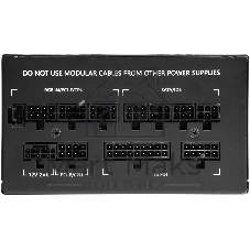 Блок питания Bloody BD-PS750G, 750Вт, 80 PLUS Gold, 120мм, модульный, черный