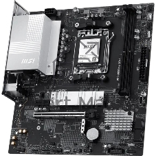 Материнская плата MSI PRO B850M-B GEN4, AM5, AMD B850, 2xDDR5 (до 128 ГБ), 4xSATA, 2xM.2 (1xPCIe 5.0, 1xPCIe 4.0), 1xPCIe 4.0 x16, 1xPCIe x1, 1xHDMI, 1xDP, 1x2.5Gb LAN, 1xUSB-C 5Gbps, 3xUSB-A 5Gbps, 2xUSB-A 2.0, 3x3.5 мм, 7.1, чёрный/серебристый, mATX