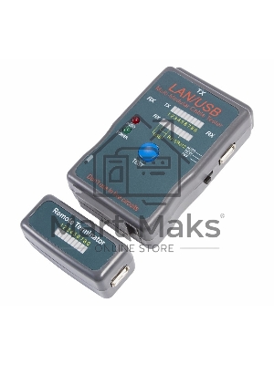 Тестер кабеля универсальный RJ-45+USB 251454 Rexant