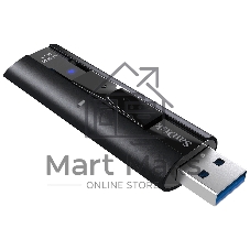 Флешка USB R/W 128 Gb SanDisk CZ880 Cruzer Extreme Pro, USB 3.1, Металлич., черный