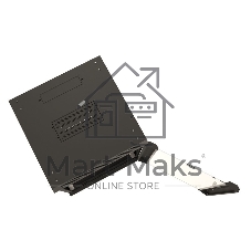 Шкаф настенный Hyperline TWB-0645-GP-RAL9004 19-дюймовый (19
