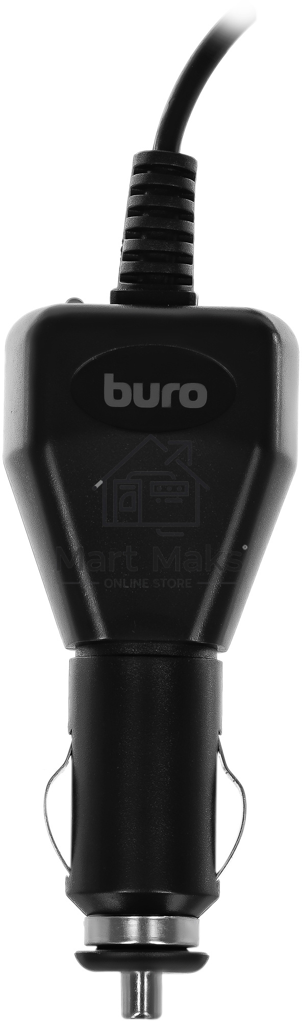 Автомобильное зарядное устройство Buro BUCC1 2A кабель USB Type C черный (BUCC10S00CBK)