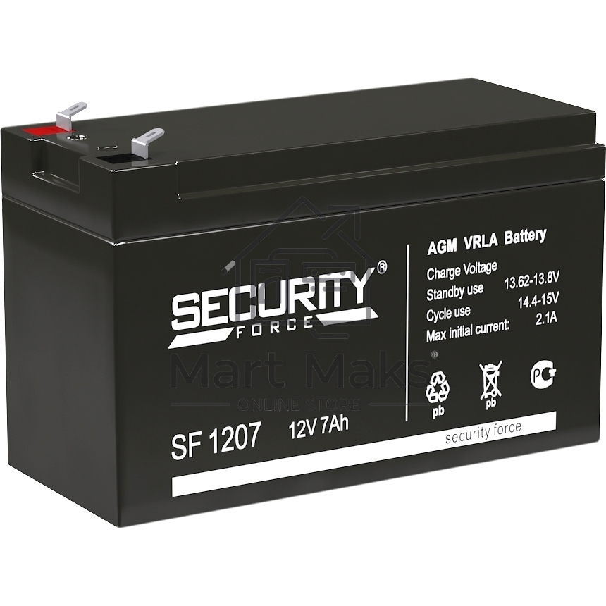 Батарея Delta Security Force SF 1207 (12V 7Ah)