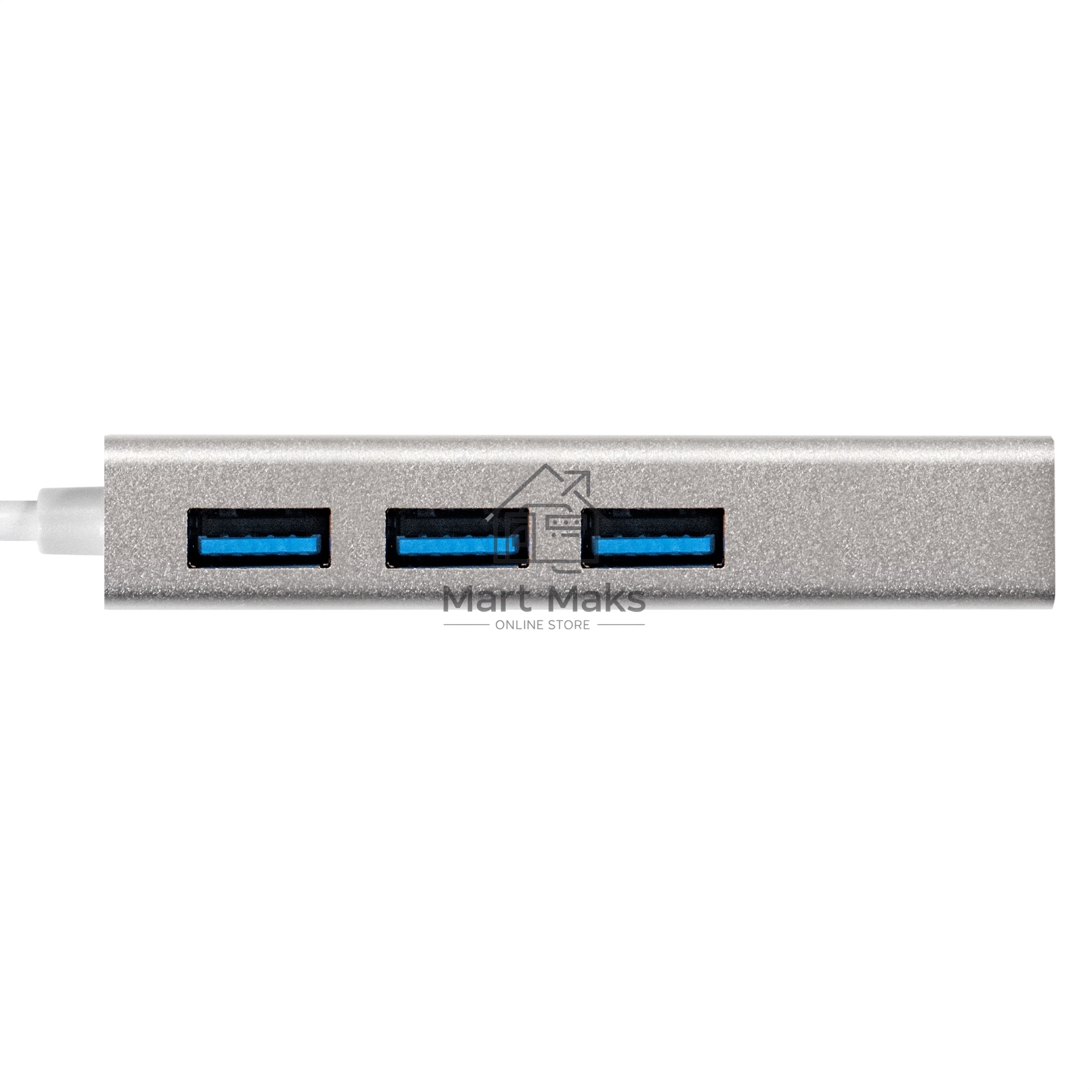 Кабель-адаптер ExeGate EXE-77U3T-45 (USB3.0 --> 3xUSB3.0 + 1xRJ45 UTP 1000Mbps RLT8153)