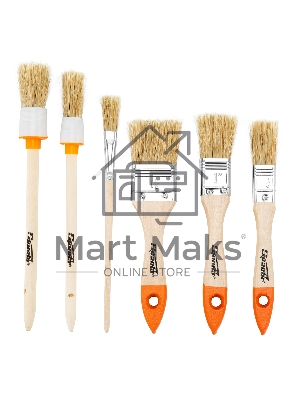 Набор кистей Sparta 6 шт.(плоские 3/4