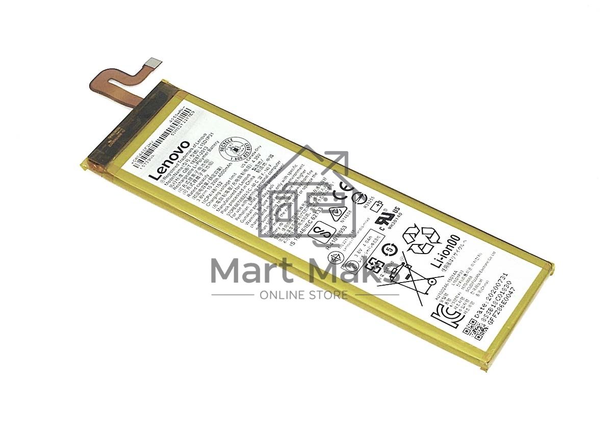 Аккумулятор для Lenovo Yoga tab 3 pro 10, yt3-x90f, yt3-x90z, yt3-x90x, yt3-x90y, yt3-x90l, (L15d1p31), 4000mAh, 3.8V, Lenovo, 4000, 3.8V
