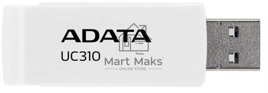 Флешка USB R/W ADATA R/W USB3 64GB WHITE UC310-64G-RWH