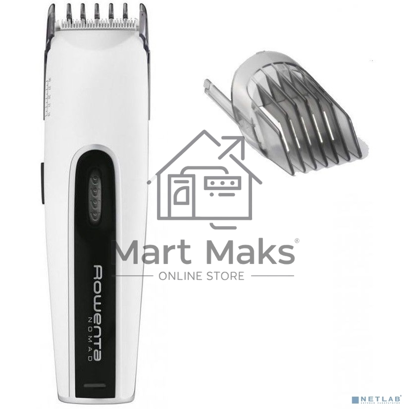 Машинка для стрижки Rowenta TN1400F1 белый/черный