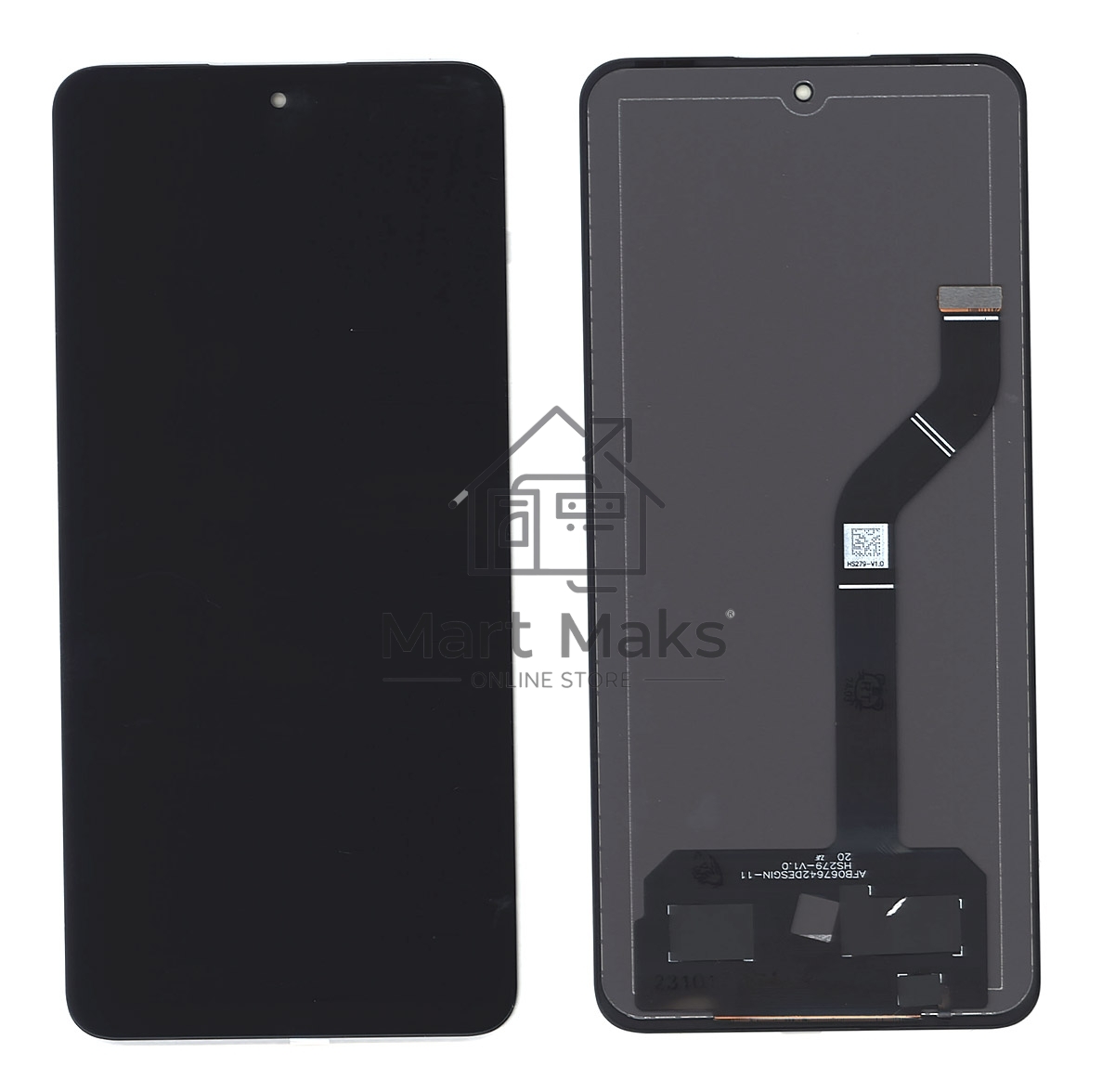 Дисплей для Xiaomi Xiaomi 12 Lite в сборе с тачскрином черный TFT