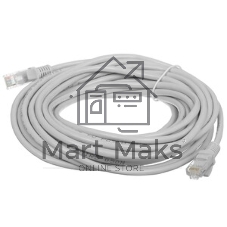 Патч-корд UTP Cablexpert cat.5e, 7.5м, литой, многожильный серый