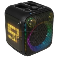 Портативная колонка SVEN PS-880, черный, 1.0, 110 Вт (RMS), Bluetooth, FM, USB, microSD, LED-дисплей, аккумулятор