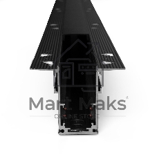 Slim Magnetic Шинопровод встраиваемый (черный) (2м) 85087/00