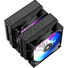 Кулер Ocypus Delta A62 BK ARGb черный 120мм алюминий+медь 2000rpm 29db 4-pin 260W 156мм