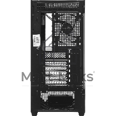 Корпус ACCORD ACC-ZA11B AR Black, Midi-Tower, чёрный, 4 x 120 мм