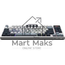 Клавиатура MSI Forge GK600 гибридная, Bluetooth, радиоканал, белый