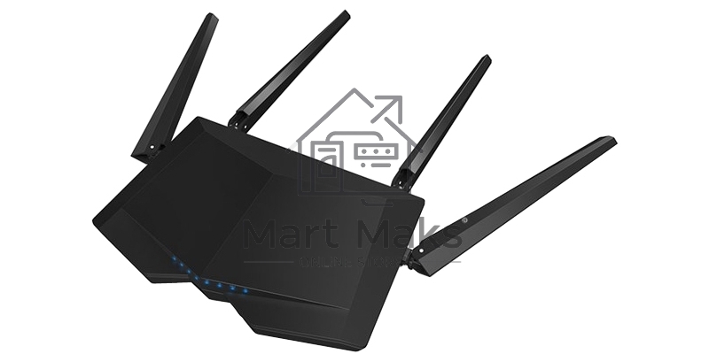 Маршрутизатор Tenda AC6 AC1200 Двухдиапазонный, Wi-Fi маршрутизатор, 4*5 дБи внешние антенны