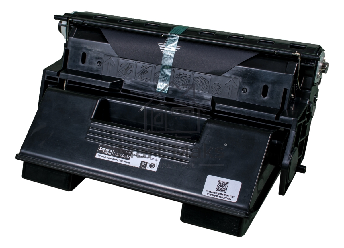 Картридж лазерный Sakura 113R00657 для Xerox P4500, черный, 18000 к.
