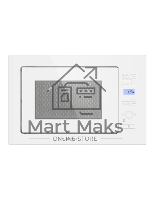 Микроволновая печь встраиваемая Maunfeld MBMO.25.7GW белый, 25 л, 900 Вт, переключатели - сенсор