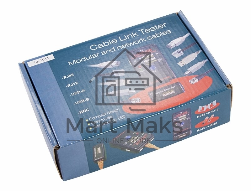 Тестер кабеля универсальный RJ-45+USB 251454 Rexant