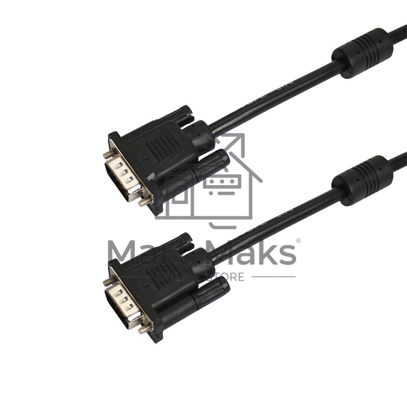 Шнур Proconnect VGA - VGA с ферритами, длина 1,8 метра, черный