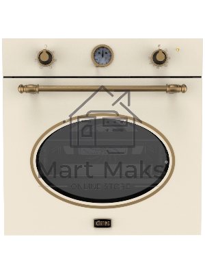 Электрический духовой шкаф Korting OKB 461 CRB, встраиваемый