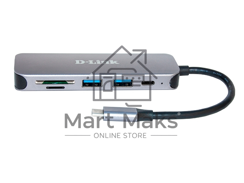 Разветвитель USB 2.0 D-Link DUB-2325 2порт. черный (DUB-2325/A1A)