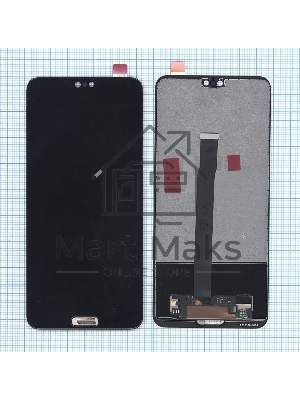 Дисплей для Huawei P20 в сборе с тачскрином черный