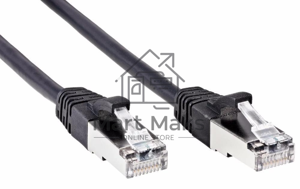 Патч-корд литой AOpen ANP522B-BK-1M FTP кат.5e (7/0.16) черный 1m