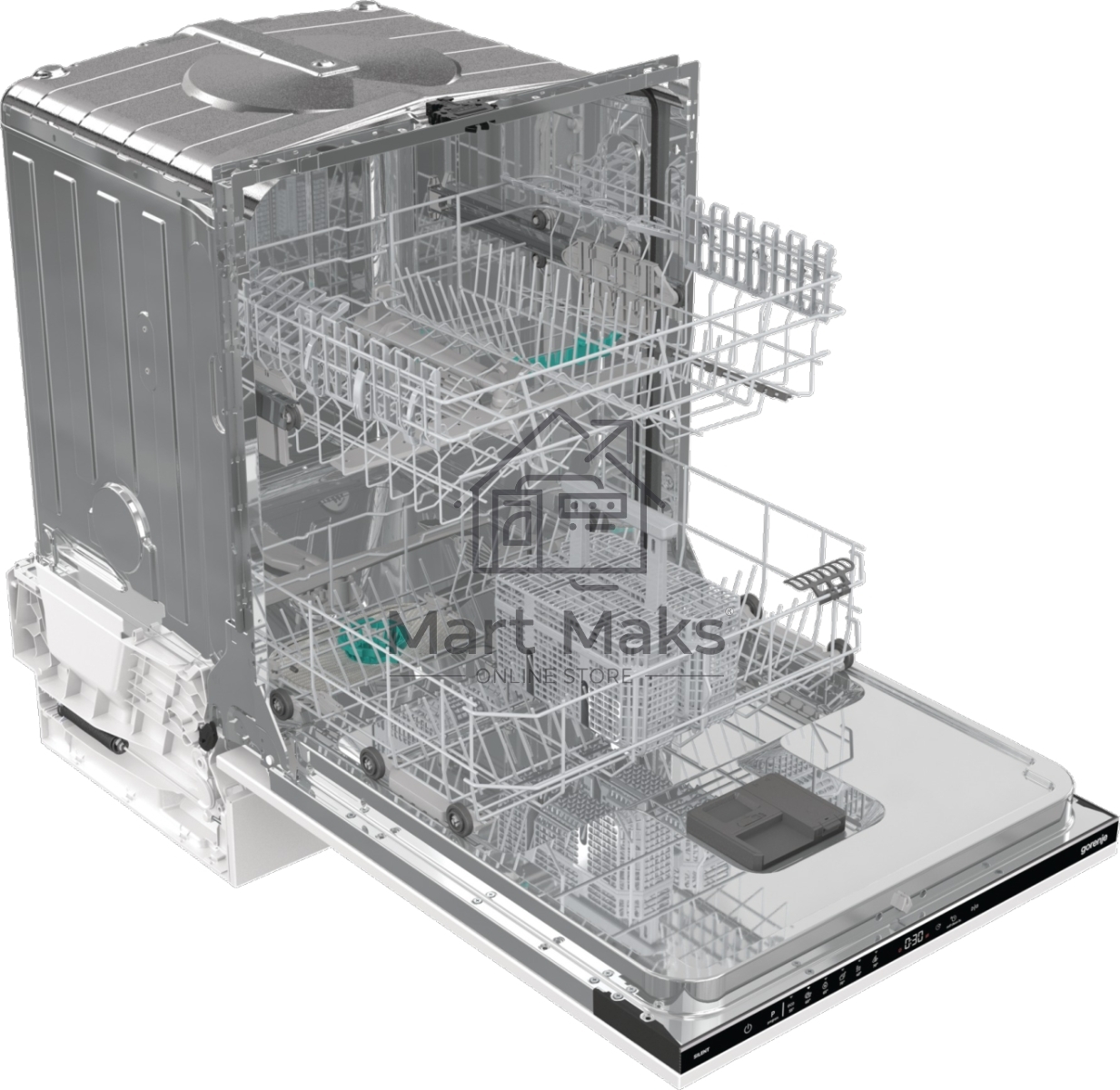 Встраиваемая посудомоечная машина Gorenje GV642E90, черный, 59.8 см, 13 компл., 47 дБ, класс A++