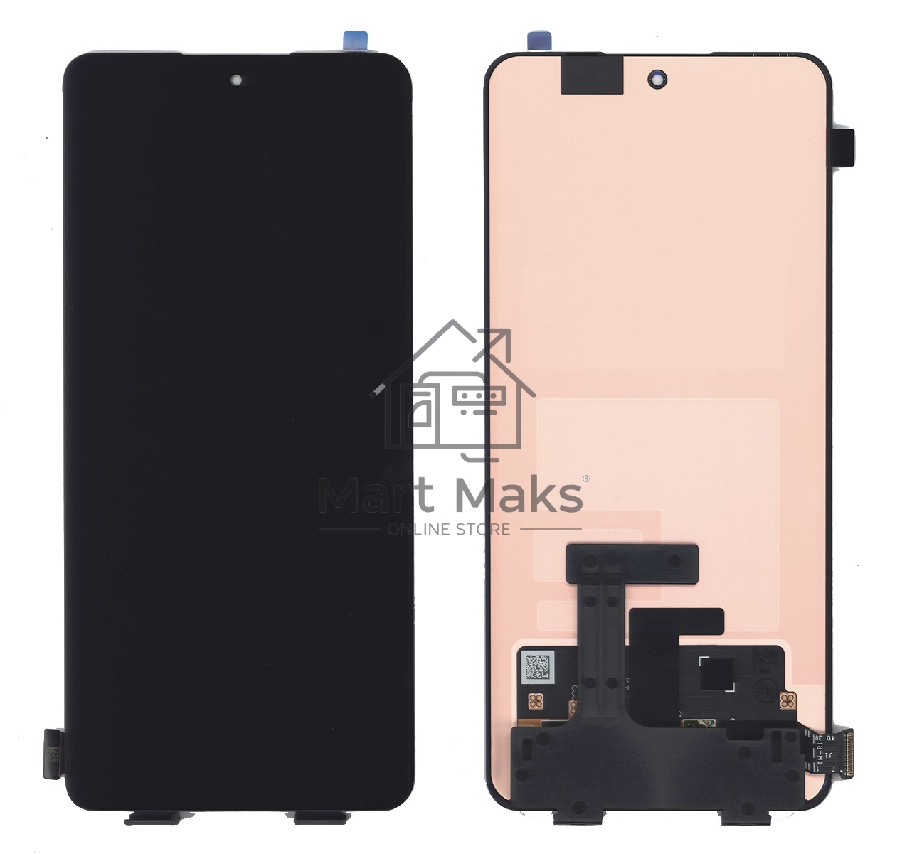 Дисплей для OPPO Reno 10 5G (CPH2531) в сборе с тачскрином черный