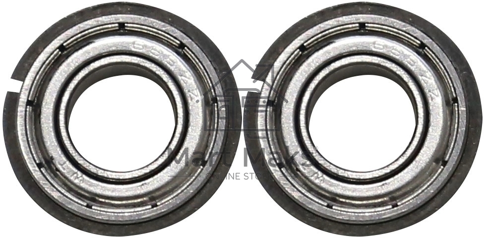 Подшипник резинового вала CET для KYOCERA ECOSYS P3055dn/3060dn/3050dn/FS-4200DN, 2 шт/компл