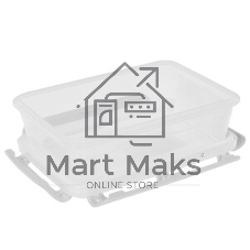 Контейнер для продуктов Plast Team PT104310024 БЕРГЕН герметичный с защелками 0,8л пепельный жемчуг