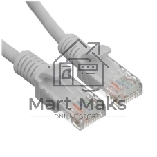 Патч-корд UTP Cablexpert cat.5e, 7.5м, литой, многожильный серый