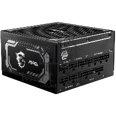 Блок питания MSI MAG A1250GL PCIE5, 1250W, 80 PLUS Gold, полностью модульный, ATX 3.0, PCIE5