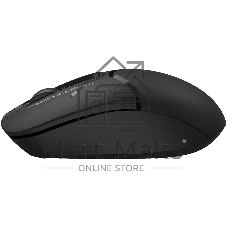 Мышь беспроводная A4Tech Fstyler FB12S черный, 1200 dpi, Bluetooth / USB, Bluetooth / радиоканал, кнопки - 3