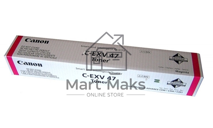 Картридж лазерный Canon C-EXV47M (8518B002) пурпурный (21500 стр) для Canon iR-ADV С351iF/C350i/C250i