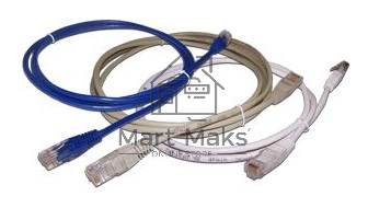 Кабель Патч-корд Lanmaster UTP TWT-45-45-3.0-BL вилка RJ-45-вилка RJ-45 кат.5е 3м синий ПВХ (уп.:1шт)
