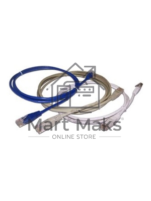 Патч-корд Lanmaster UTP TWT-45-45-3.0-BL вилка RJ-45-вилка RJ-45 кат.5е 3м синий ПВХ (уп.:1шт)