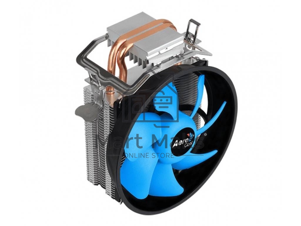 Кулер для процессора AeroCool / Formula Verkho 2 Plus серебристый, 120 мм, алюминий/медь, 2000 об/мин, 26.7 дБ, 4 pin, 115 Вт, 140 мм