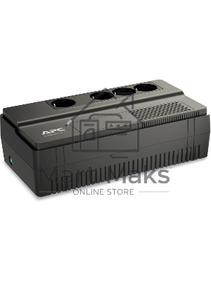 Источник бесперебойного питания APC Back-UPS BV1000I-GR 600Вт 1000ВА черный