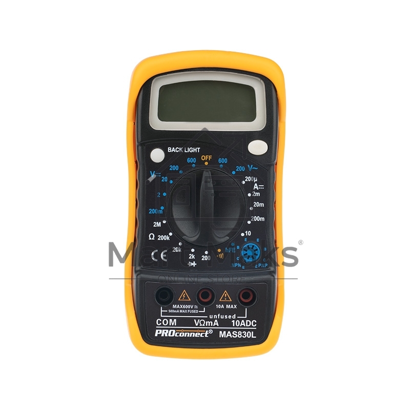 Универсальный мультиметр MAS830L (DT850L) PROconnect 13-3021 PROconnect