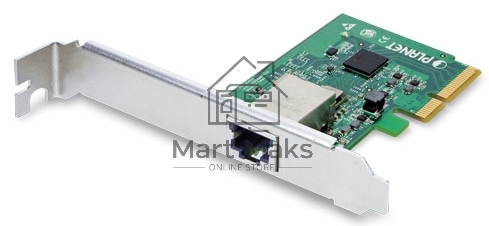 Сетевой адаптер ENW-9803 10GBase-T PCI Express Server Adapter, Multi-speed: 10G/5G/2.5G/1G/100M (RJ45 Copper, 100m, Low-profile)