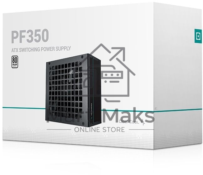Блок питания Deepcool / GamerStorm PF350, 350Вт, 80 PLUS WHITE, 120мм, черный