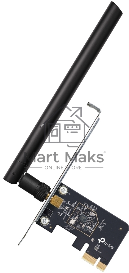 Двухдиапазонный Wi-Fi адаптер TP-Link Archer T2E AC600 PCI Express