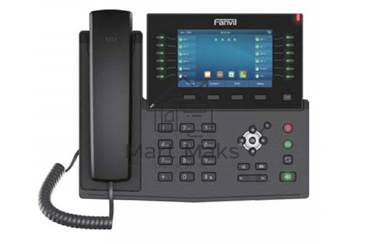 Телефон IP Fanvil X7C 20 линий, цветной экран 5