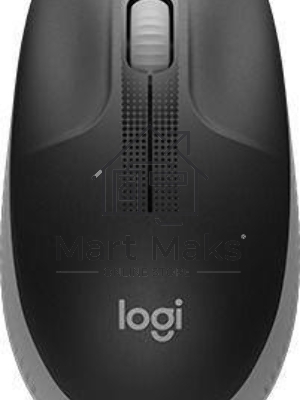 Мышь беспроводная Logitech M190 серый, 1000 dpi, радиоканал, USB, кнопки - 3