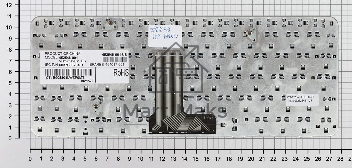 Клавиатура для ноутбука HP Compaq Presario B1200 B2200 2210B черная