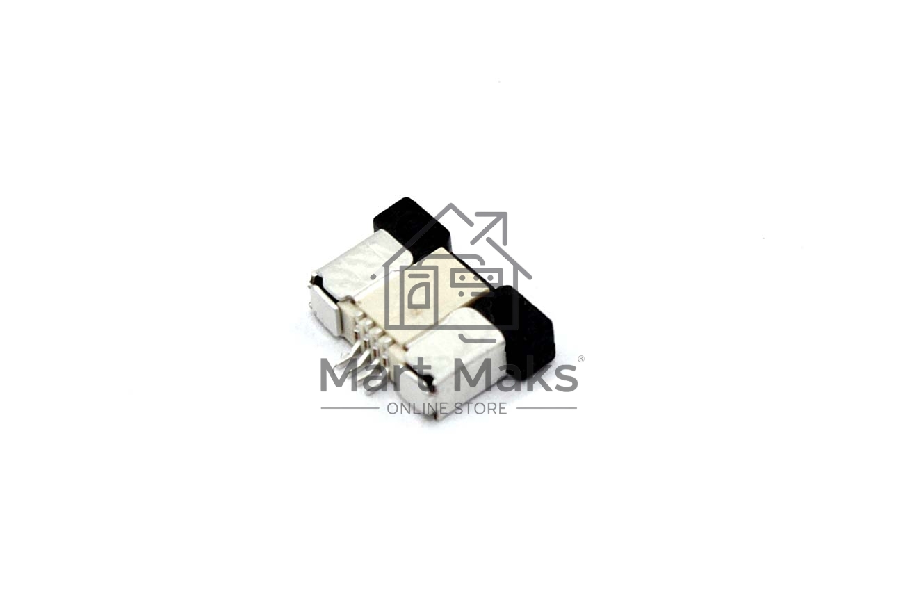 Разъем FPC  Half Coverage Top Contact 0.5K-BS-4PWB 4 pin высота 2мм шаг 0,5мм