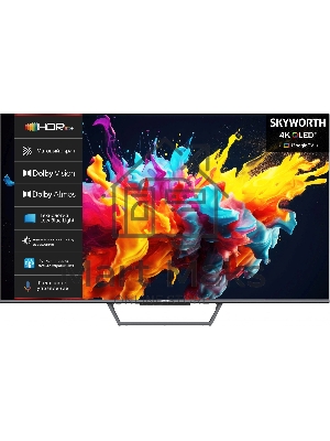 Телевизор Skyworth 75Q67G черный/серый 75